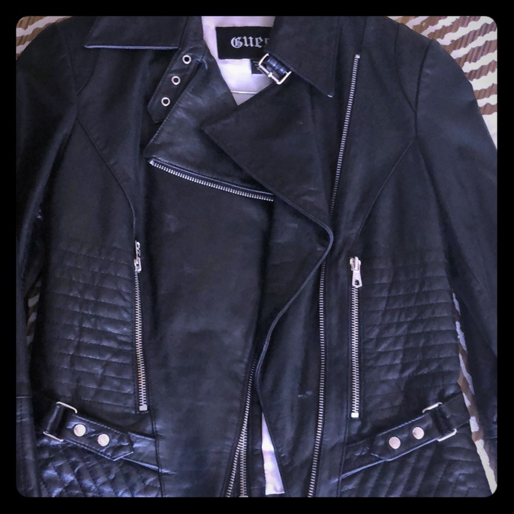 GUESS leather jacket